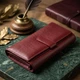 Классический женский кошелек из натуральной кожи ST Leather темно-красного цвета (bg193fash92) - изображение 4