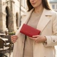 Отменный женский кошелек из натуральной кожи ST Leather 22524 Красный - изображение 2