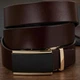 Ремень мужской из натуральной кожи Vintage leather-20260 115 см Коричневый - изображение 7