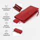 Клатч из натуральной кожи с карманом для мобильного ST Leather Красный для женщин (bg193fash15) - изображение 3