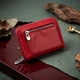 Стильный женский кошелек на молнии из натуральной кожи с монетницей ST Leather Красный (bg194fash90) - изображение 4