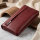 Большой женский клатч из натуральной кожи ST Leather бордового цвета с молнией (bg193fash18) - изображение 3