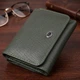 Жіночий гаманець компактного розміру з натуральної шкіри ST Leather bg230fash72 Зелений - зображення 1