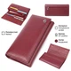 Практичний гаманець для жінок із натуральної шкіри ST Leather bg230fash98 Бордовий - зображення 3