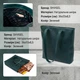 Кожаная винтажная женская сумка Shvigel bg163fash51 Зеленый - изображение 3