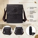 Сумка планшет через плечо мужская из натуральная кожи Vintage leather-14723 Коричневая - изображение 9