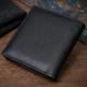 Женский горизонтальный кошелек среднего размера с монетницей из кожи ST Leather Черный (bg227fash19) - изображение 4