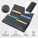 Женский горизонтальный кошелек из натуральной кожи с монетницей ST Leather Черный (bg226fash76) - изображение 3
