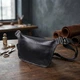 Кожаная бананка унисекс GRANDE PELLE Черного цвета из натуральной кожи (bg228fash13) - изображение 4