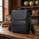 Сумка кросс боди через плечо мужская из натуральная кожи Vintage leather-20367 Черная - изображение 14