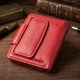 Вертикальний гаманець для жінок із натуральної шкіри ST Leather Червоний з монетницею та магнітною застібкою (bg227fash02) - зображення 3
