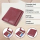 Женский маленький кошелек с монетницей из натуральной кожи ST Leather Бордовый (bg225fash44) - изображение 3