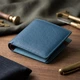 Стильный женский кошелек среднего размера из натуральной кожи ST Leather 19497 Бирюзовый - изображение 4