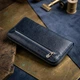 Вертикальний жіночий гаманець-клатч ST Leather із натуральної шкіри синій (bg188fash64) - зображення 4