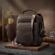 Сумка планшет через плечо мужская из натуральная кожи Vintage leather-14991 Коричневая - изображение 3