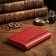 Візитниця-книжка ST Leather 19214 Червона - зображення 4