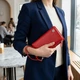 Жіночий вертикальний гаманець з натуральної шкіри ST Leather Червоний (bg193fash72) - зображення 2