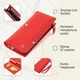 Жіночий вертикальний гаманець з натуральної шкіри ST Leather Червоний (bg193fash72) - зображення 3