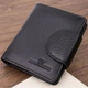 Вертикальний гаманець для жінок з натуральної шкіри з монетницею ST Leather Чорний (bg224fash51) - зображення 1