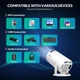 Портативный проектор HY300 PRO 200 ANSI люменов 1280x720 - изображение 4