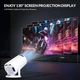 Портативный проектор HY300 PRO 200 ANSI люменов 1280x720 - изображение 6