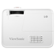 Проектор ViewSonic LSD300W-ST DLP WXGA 3300 ANSI лм HDMI VGA LAN White (VS20579) - изображение 4