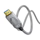 Кабель оптичний армований HDMI 2.0 60m Dtech DT-HF2060K - изображение 2