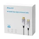 Кабель оптичний армований HDMI 2.1 70m Dtech DT-HF8070K - изображение 6