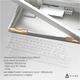 Клавіатура Ajazz AK650 Sea Salt Switch White (AK650-SS-BWB) - зображення 1