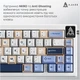 Клавіатура Ajazz AK650 Sea Salt Switch White (AK650-SS-BWB) - зображення 2