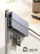 USB HUB 10в1 юсб хаб для ПК та ноутбука - перехідник розгалужувач концентратор для флешек TYPE-C | PD 3.0 | TF | SD | RJ45 | HDTV 4K - зображення 4