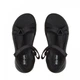 Жіночі сандалі Skechers Go Walk Flex Sandal Black/Black 35 Чорний 141481-BBK - зображення 4