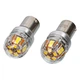 Автолампа LED (світлодіодна) BREVIA S-Power P21W BA15s 21W 12V біла 10201X2 (10201X2) - изображение 2