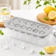 Форма для льда с контейнером и лопаткой ICE MAKE 27 х 12 х 7.5 см (R92456) Серый - изображение 2
