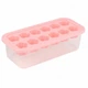 Форма для льоду з контейнером та лопаткою ICE MAKE 27 х 12 х 7.5 см (R92456) Рожевий - зображення 3