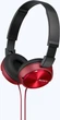 Наушники Sony MDR-ZX310 Red (MDRZX310R.AE) - изображение 2