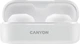 Słuchawki bezprzewodowe Canyon TWS-1 Białe(CNE-CBTHS1W) - obraz 1