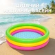 Надувной детский бассейн Bestway 51104, круглый, 102×25 см, 62 л, с надувным дном и ремонтным набором, для детей от 3 лет - изображение 4