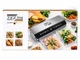 Вакуумный упаковщик для пищевых продуктов 200Вт Zepline ZP-00359 Бытовой автоматический вакууматор с LED дисплеем + 20 пакетов - изображение 3