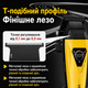Набор машинок для стрижки VGR V-877S2 Gold/Green 2 в 1 с триммером, LCD-дисплеем, насадками и USB-C зарядкой - изображение 5