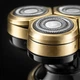 Роторная электробритва для влажного и сухого бритья, USB, VGR V-330, Черный / Мужская бритва аккумуляторная - изображение 6