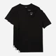 Набор нательных футболок мужских Lacoste 660725901 XL 3 шт Черный (1159864831) - изображение 1