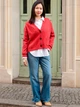 Джинсы Клеш женские Uniqlo 216931057 32 Синие (1159864966) - изображение 4
