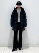 Джинсы Клеш женские Uniqlo 544289656 28 Черные (1159864960) - изображение 6