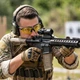 Сонцезахисні тактичні окуляри 5 змінних полікрабонатних лінз 154 мм ширина, окуляри для військових універсальні Чорний - зображення 4