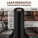 Самоклеюча екошкіра для меблів, одягу, авто LeatherPatch, чорна, 100 х 137 см - зображення 1