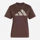 Футболка хлопковая женская Adidas Animal T KT2676 M Dark Brown (4069995582645) - изображение 6