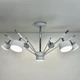 Люстра потолочная LUMINARIA MARY 7xGX53 WHITE/CHROME 220V IP20 - изображение 3