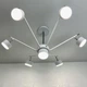 Люстра потолочная LUMINARIA MARY 7xGX53 WHITE/CHROME 220V IP20 - изображение 4