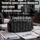 Мужская сумка Lacoste Monogram черная удобная через плечо для телефона, документов и мелких вещей - изображение 1